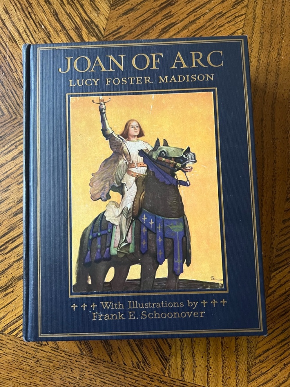 Joan of Arc by Lucy Foster Madison - Blue Hardcover